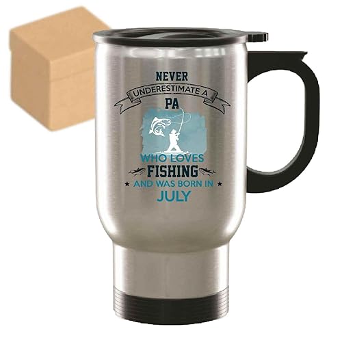 - Motorcycle Lover Gift, Ideal July Present For Dad - Gift Idea For Dada, 14oz Steinless Steel Travel Mug