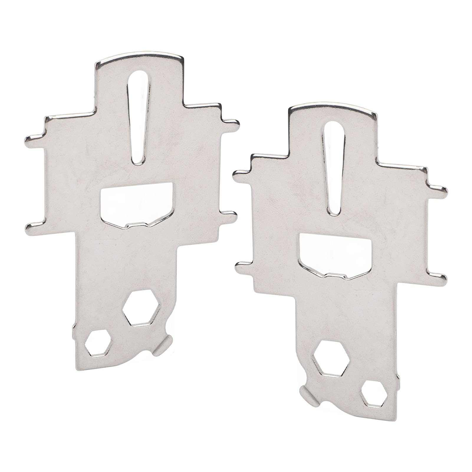 QWUUYEC 2pcs Deck Plate Key Gas Multifunctional 316 Stainless Steel Boat Gas Cap Key Tool - Durable, Multifunctional Design for Marine Fuel and Water Tanks