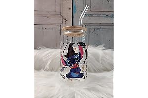 Stitch: Enchanted Tiki Room Stitch Glass Can
