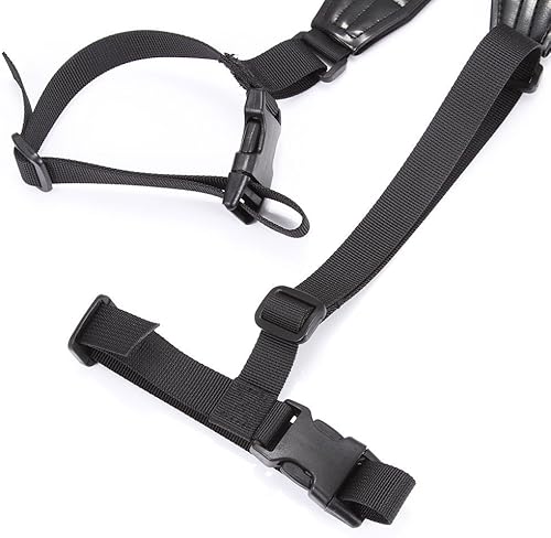 Miniatura 4 de FocusFoto PRO - Correa de neopreno acolchada ajustable para el cuello, correa de transporte para trípode Manfrotto BENRO, soporte de luz monopie con