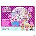 L.O.L. Surprise! Stylin' Studio by Horizon Group USA,Decorate LOL Surprise Paper Dolls With 250+ Accessories - DIY Activity Book, Scratch Art,Sticker Sheet,Coloring Pages,Markers,Crayons & More, Pink
