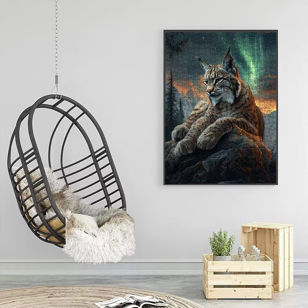 Katze Aurora Puzzle 6000 Teile, Klassische Puzzles, Geschicklichkeitsspiel Puzzle für Erwachsene, Puzzlespiele für Die Ganze Familie, Mit Schöner Verpackung, Dekoration Puzzles DX0YL3-637