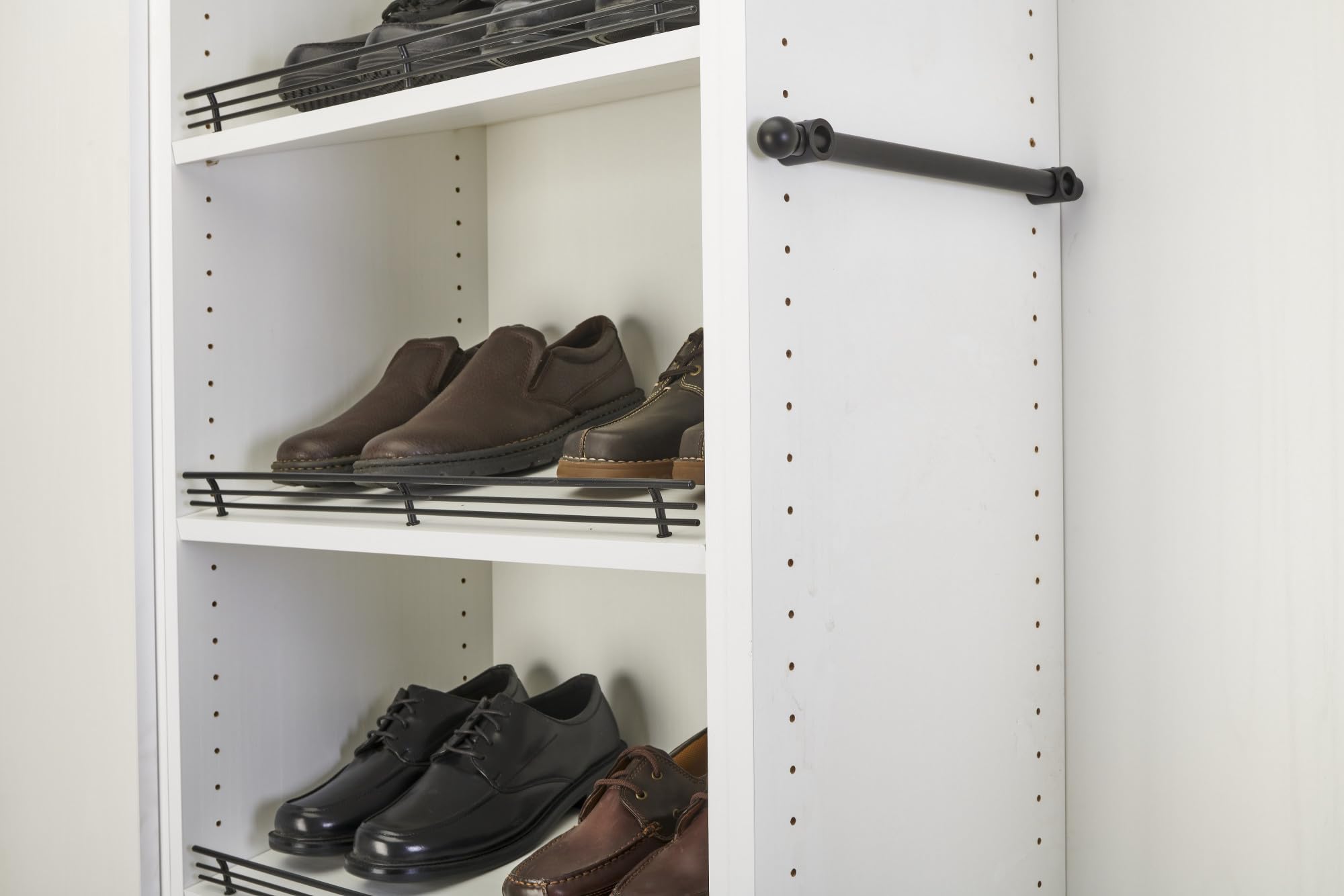REV-A-SHELF Sliding Valet Rod for Custom Closet Systems