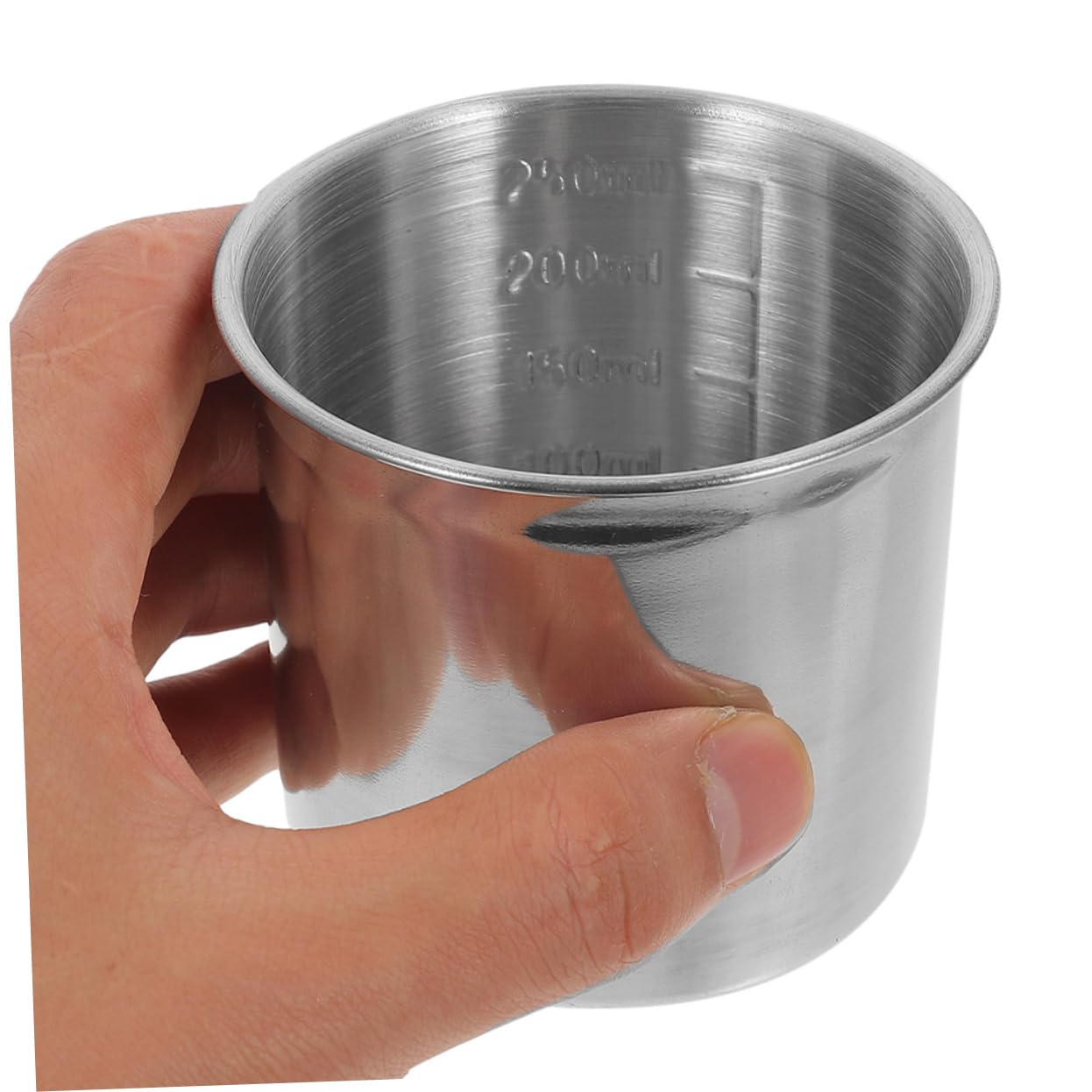ABOOFAN 9 Pièces Tasse à mesurer verre doseur tasse à écailles de riz balance de cuisine tasses à mesurer de cuisine tasse de riz support de mesure de cuisine bac à glace Acier inoxydable