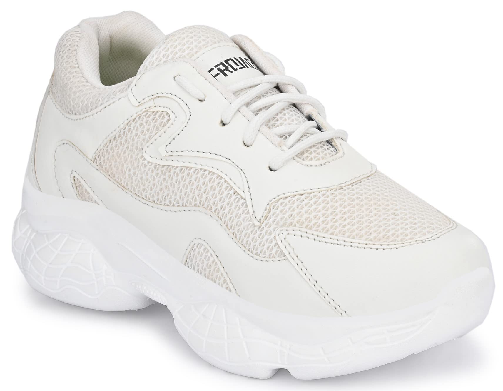 AFROJACK Stylish Sneakers for Women/Girls Light Weight White (B09SX1R2QV) Amazon Price History, Amazon Price Tracker