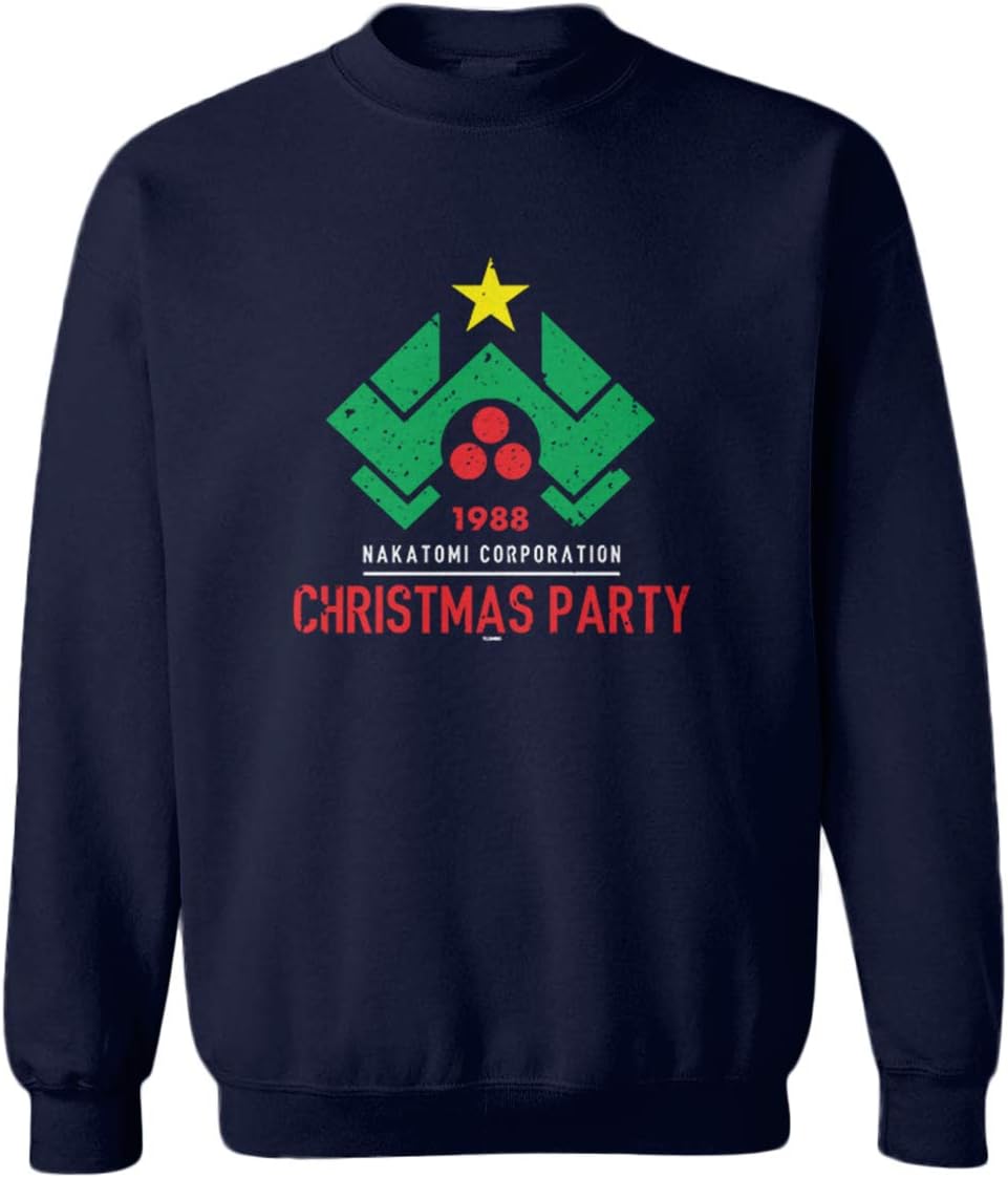 Tcombo Nakatomi Corporation Christmas Party Toddler Fleece Crewneck Sweater