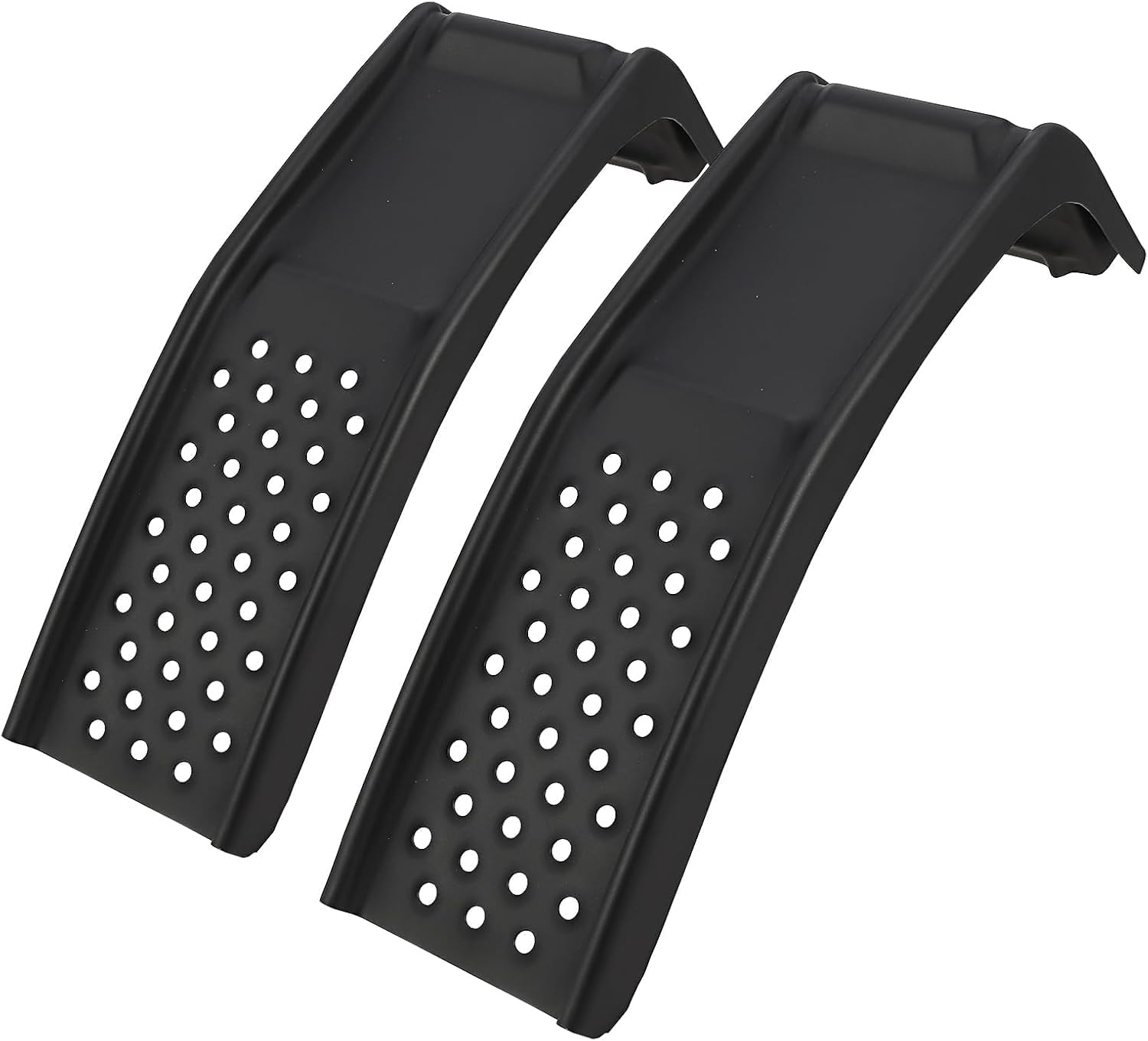 Heavy Duty Car Ramps Set Support 8000lbs Auto Ramp Solid Steel Ramps, Pack of 2 Solid Steel Vehicle Ramp Ideal for Oil Change and Car Repair