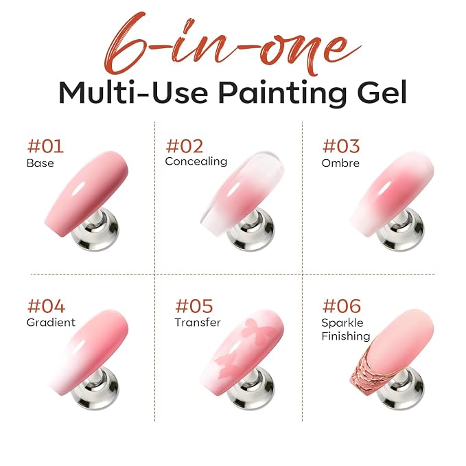 Esmalte en gel modelones Pat Paint Nude 1 jar miniatura 4