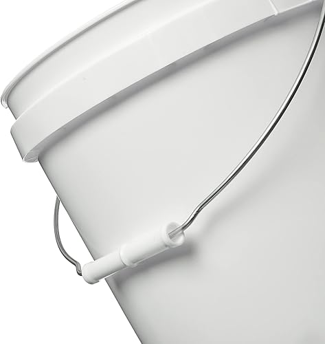 Miniatura 7 de Consolidated Plastics Cubetas de grado alimenticio de 2 galones y tapas de sellado gamma, almacenamiento de contenedores sin BPA, cubos de