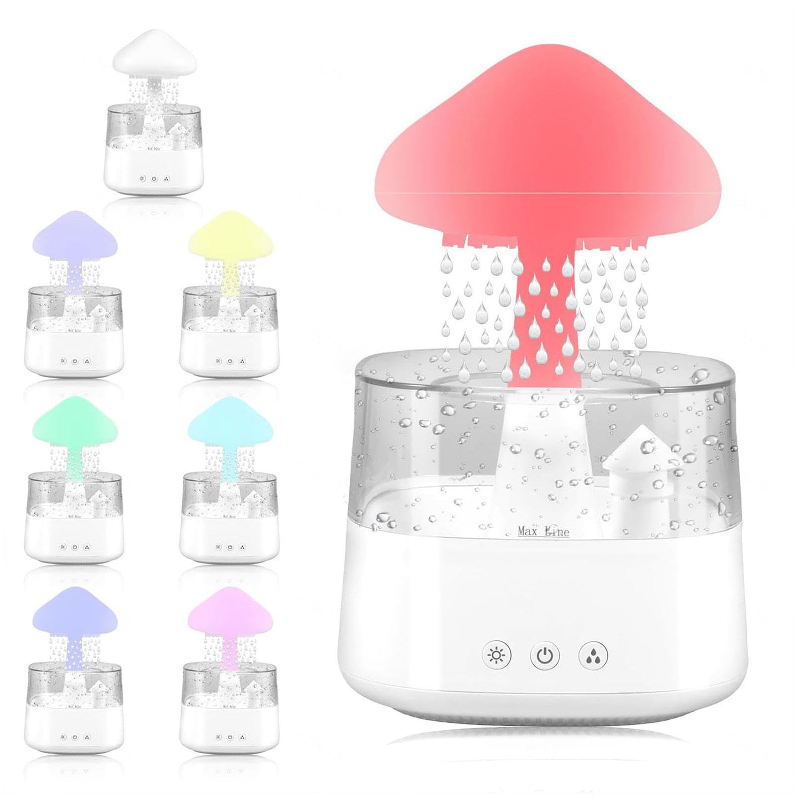 Amazon | 加湿器キノコ, アロマディフューザー 7色LEDライト 明 るさ Amazon | 加湿器キノコ, アロマディフューザー 7色LEDライト 明 るさ