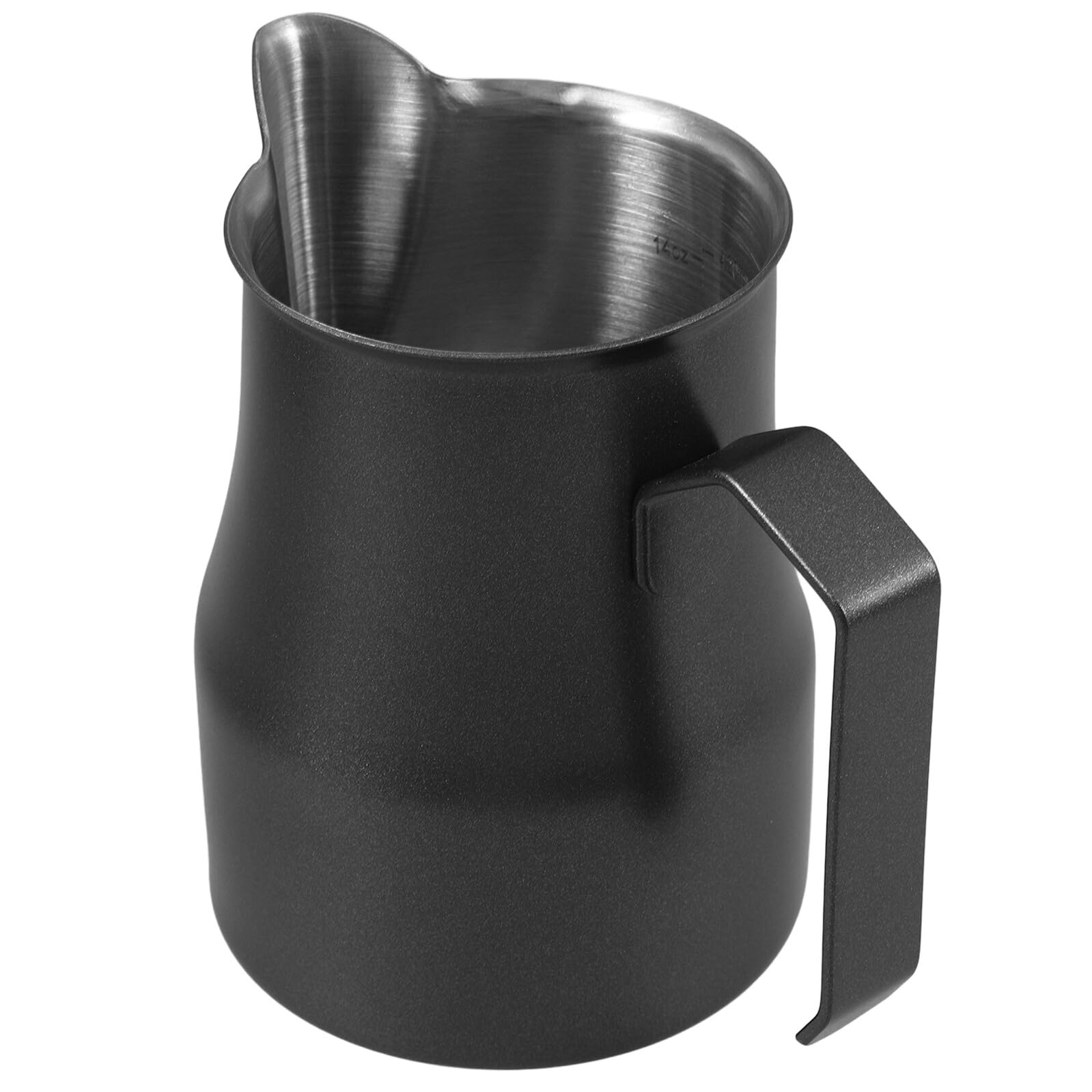 Jarra y 480ml Inoxidable Espumar Leche Acero para Diseño Elegante Vertido Precisión para Uso Profesional y Comercial en Cafeterías