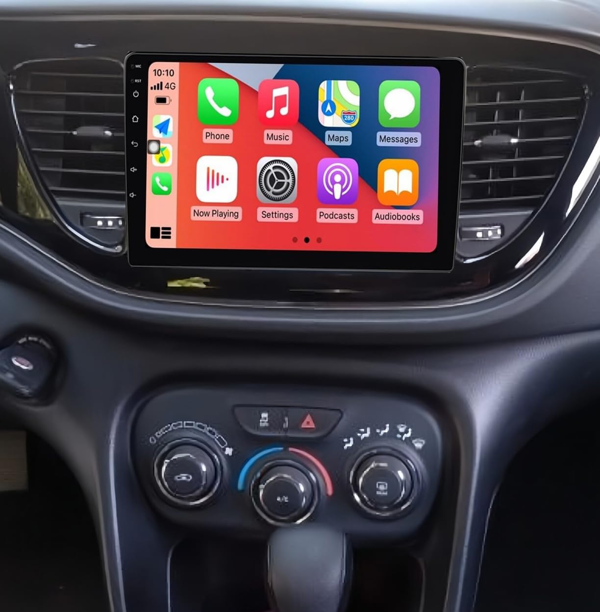 4G+64G 9Inch HD Touch Screen Car Stereo Radio for Dodge Dart 2012-2016, Android 13 Double Din Car Radio Receiver with Carplay Android Auto,GPS Navigation,Bluetooth5.0, FM/RDS, SWC,Backup Camera Mic