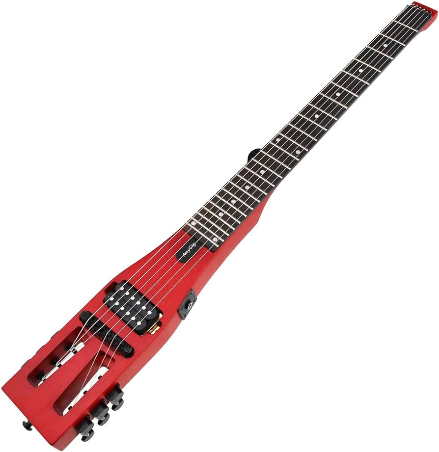 Amazon.com: SING F LTD Travel Electric Guitar, Ultra-Light