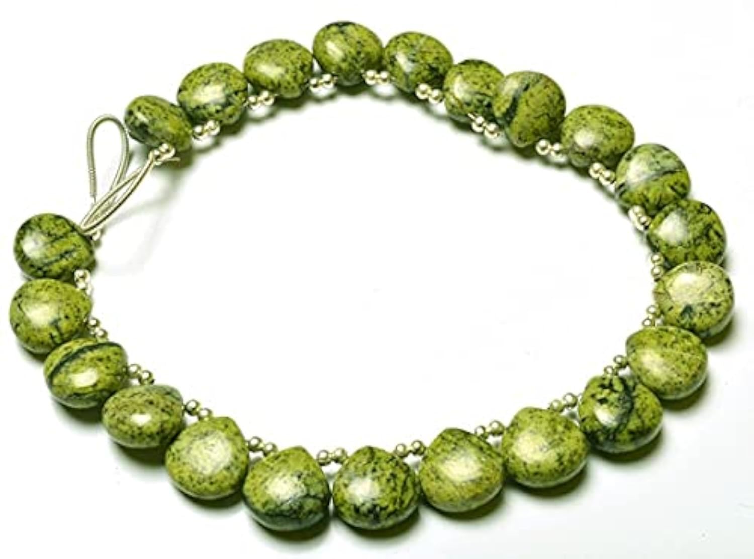 Perles Heena Jasper cœur pour créer vos bijoux d'été bohèmes chic