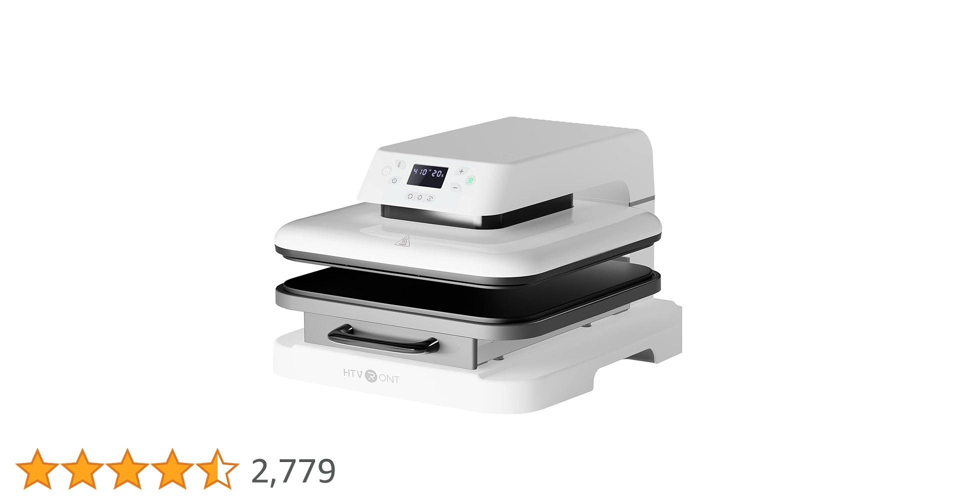 HTVRONT 自動加熱プレス機 HTVRONT Auto Heat Press Machine for T Shirts - 15x15 Smart T