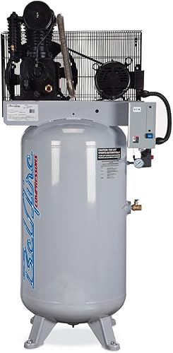 BelAire IMC418VLE Elite Compresor de hierro fundido (7.5Hp 80 galones 1 fase), 1 paquete