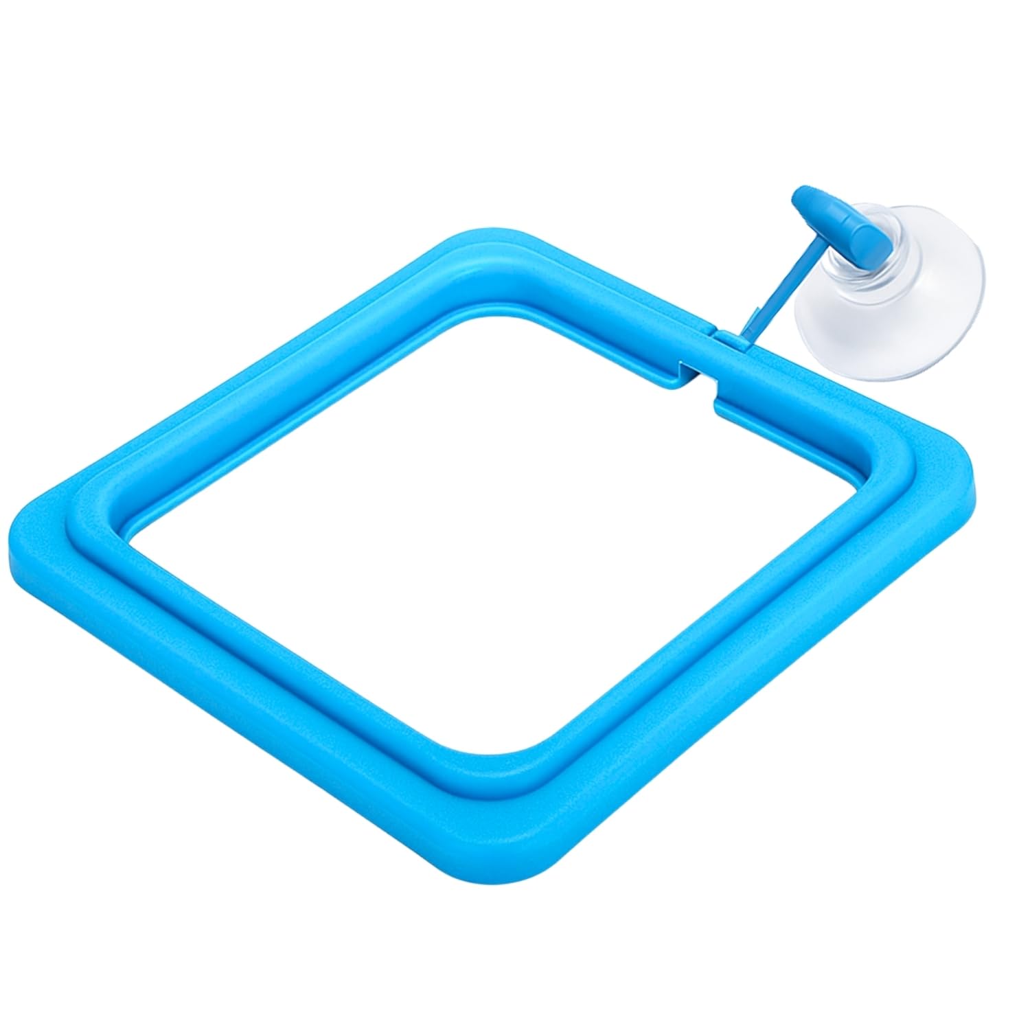 Sage Square Square Floating Feeding Ring for Aquarium | Adjustable Suction Cup Attachment | Prevents Food Scattering | Keeps Aquarium Clean | Floating Food Tray for Flakes, Pellets | All Fish Tanks-picture-27
