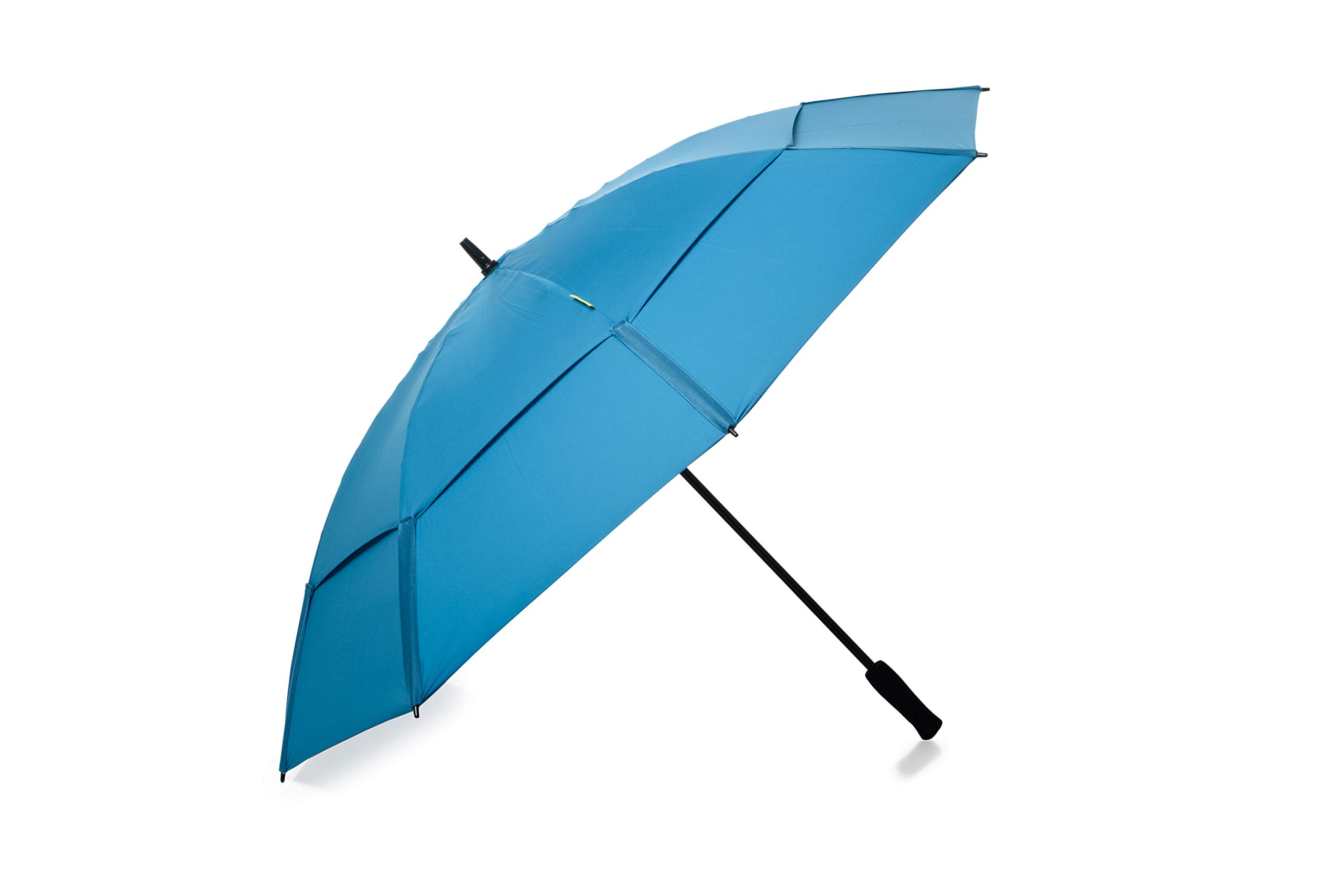 RainPOP Large Golf Umbrella 52 Inch / 130cm, Waterproof, Windproof (Sapphire Blue)