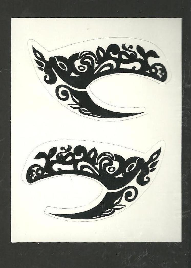 Temporary Eyeliner Tattoos Smokey Round