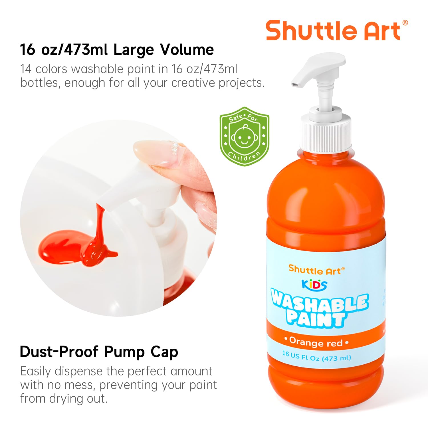 Shuttle Art Set di 14 colori lavabili