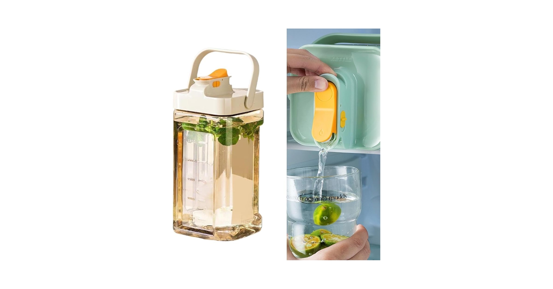 Amazon | 麦茶ポット ピッチャー お茶ポット ドリンクサーバー