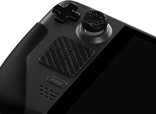 Miniatura 4 de PlayVital Empuñaduras de mango dividido de alta calidad, almohadillas de agarre de goma suave para cubierta de vapor, almohadillas de pistón, agarre