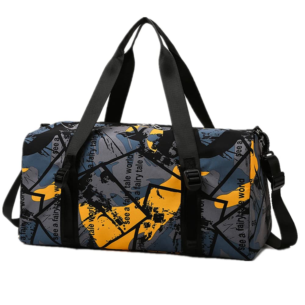 CHAYASports Gym Travel Weekender Bag with Shoes Compartment Lightweight Luggage Waterproof for Men and Women