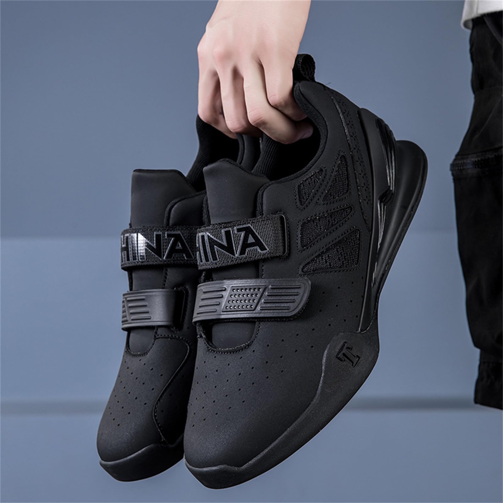 JiuQing Chaussures D'haltérophilie Professionnelles Hommes Femmes Chaussures De Fitness en Salle De Cross-Training pour La Gym Le Squat La Dynamophilie