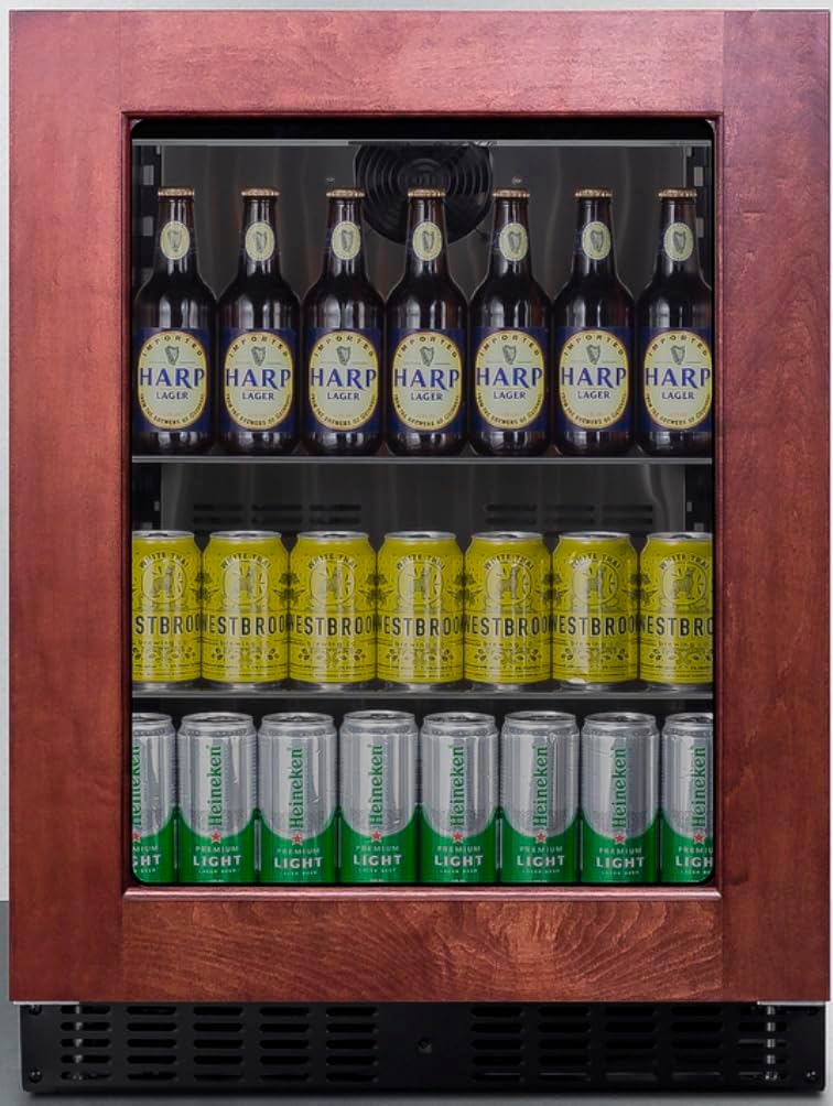 Summit 24” Beverage Center, Shallow Depth, Built-in Beverage Center, ADA Compliant, 3.25 cu.ft. Capacity, Panel Ready*- ASDG2411PNR *Panel not Included