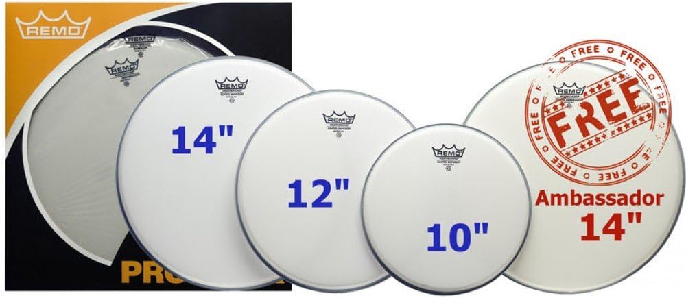 Remo Drumhead Pack (PP-1020-BE)