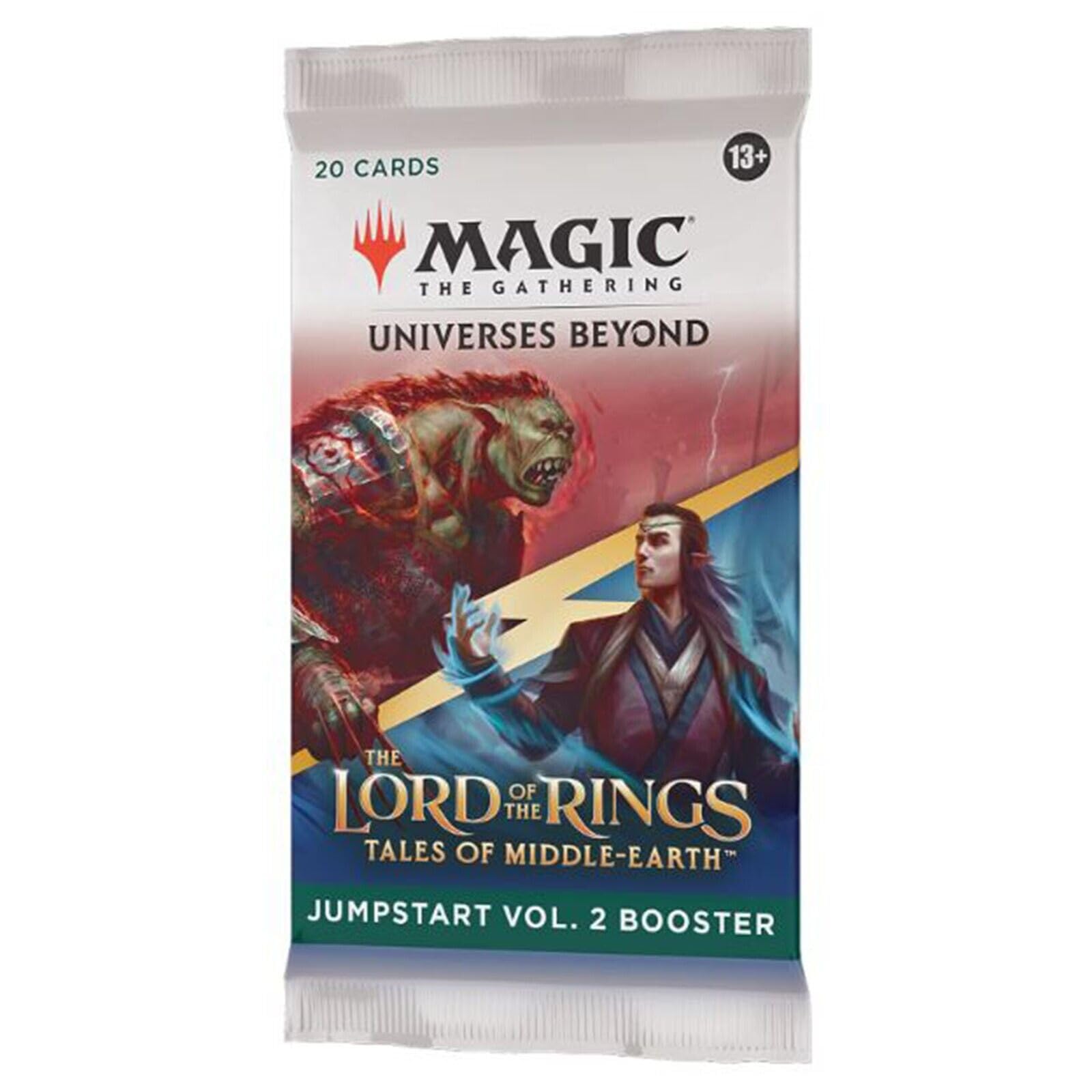 Middle Earth: The Wizards ブースター　シュリンク付 Middle Earth: The Wizards Starter Set MISPRINT WARLORDS CARD