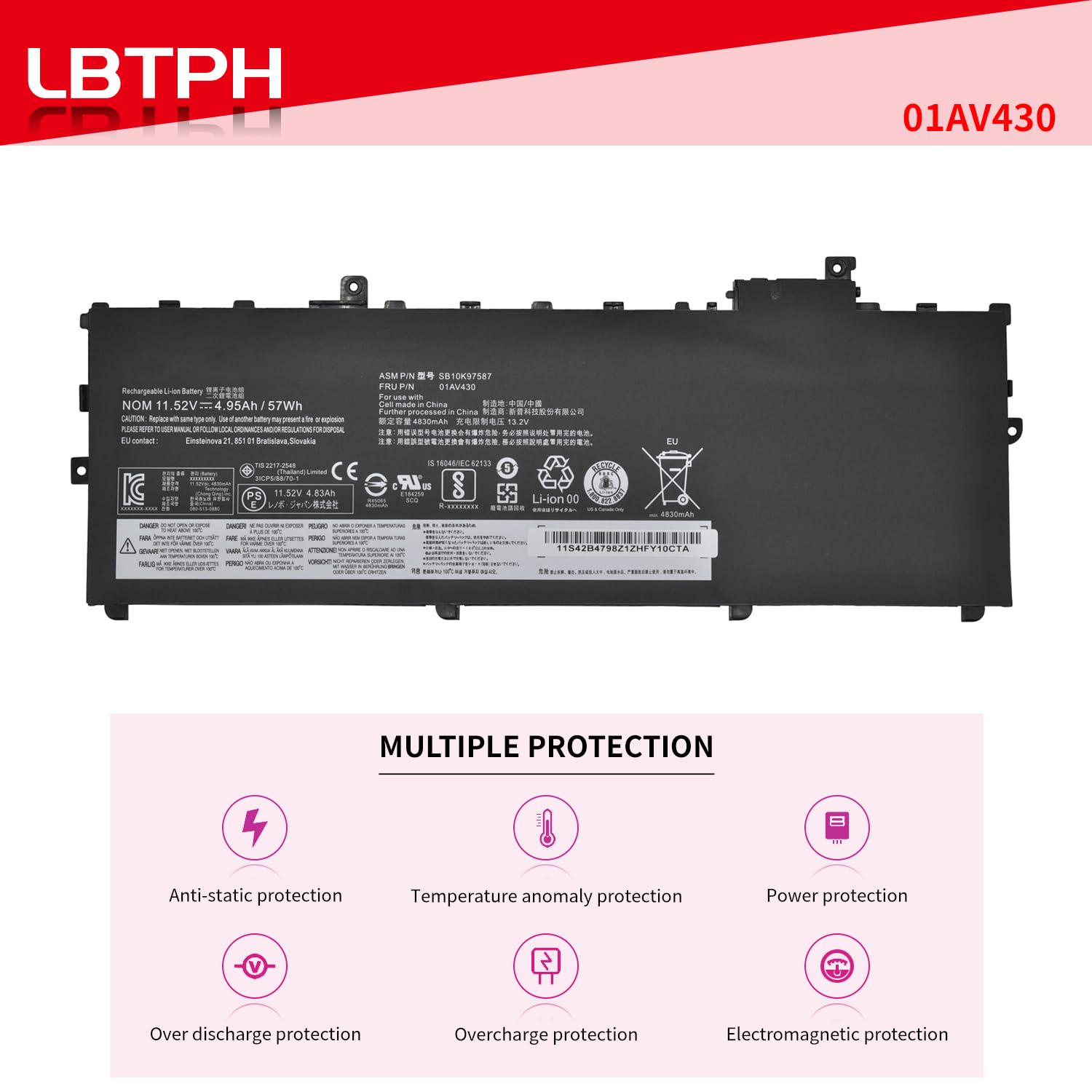 Amazon.com: LBTECH 01AV429 01AV430 01AV431 01AV494 Compatible