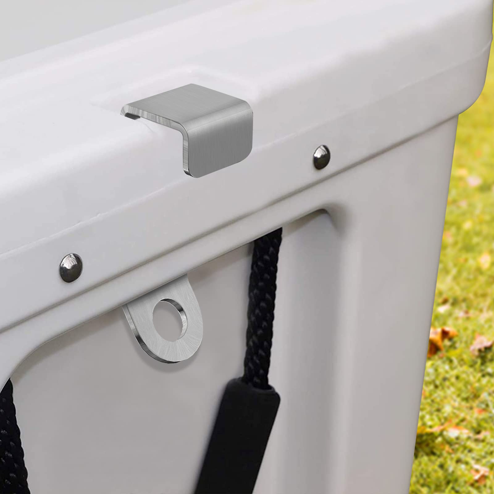 Buy FWYH 2 Pack Cooler Lock Bracket for Yeti and RTIC Cooler Tie Down