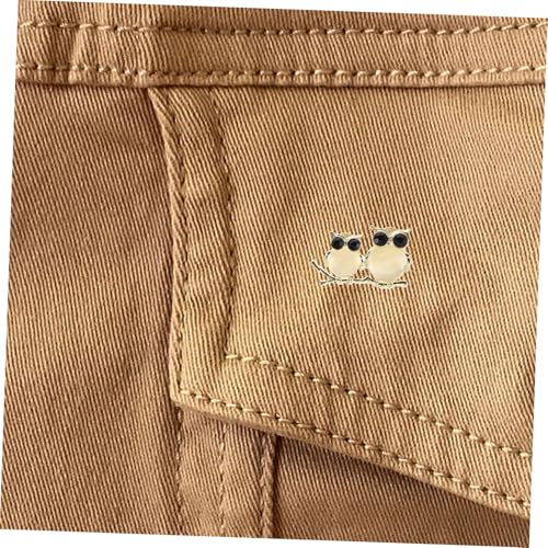 Broche hibou strass et or le raffinement d'un bijou retro