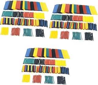 SOLUSTRE 984 Pcs Color Heat Shrink Tube Marine Heat Shrink Tube Large Heat Shrink Tube X Tube Heat Shrink Sleeving Wrap Cables Heat Shrink Tubing Bushings Combination