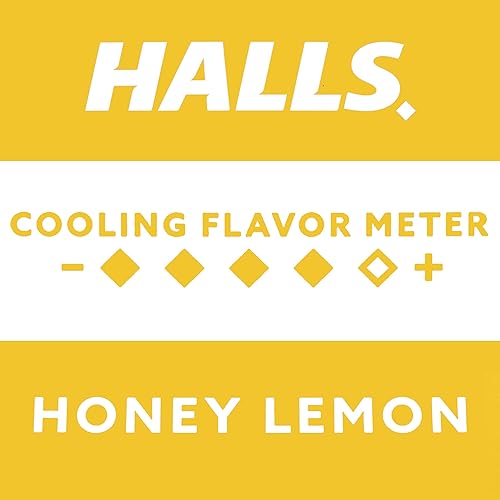 Miniatura 5 de Halls Relief Honey Lemon - Gotas para la tos de limón, paquete económico, 140 gotas (paquete de 2)