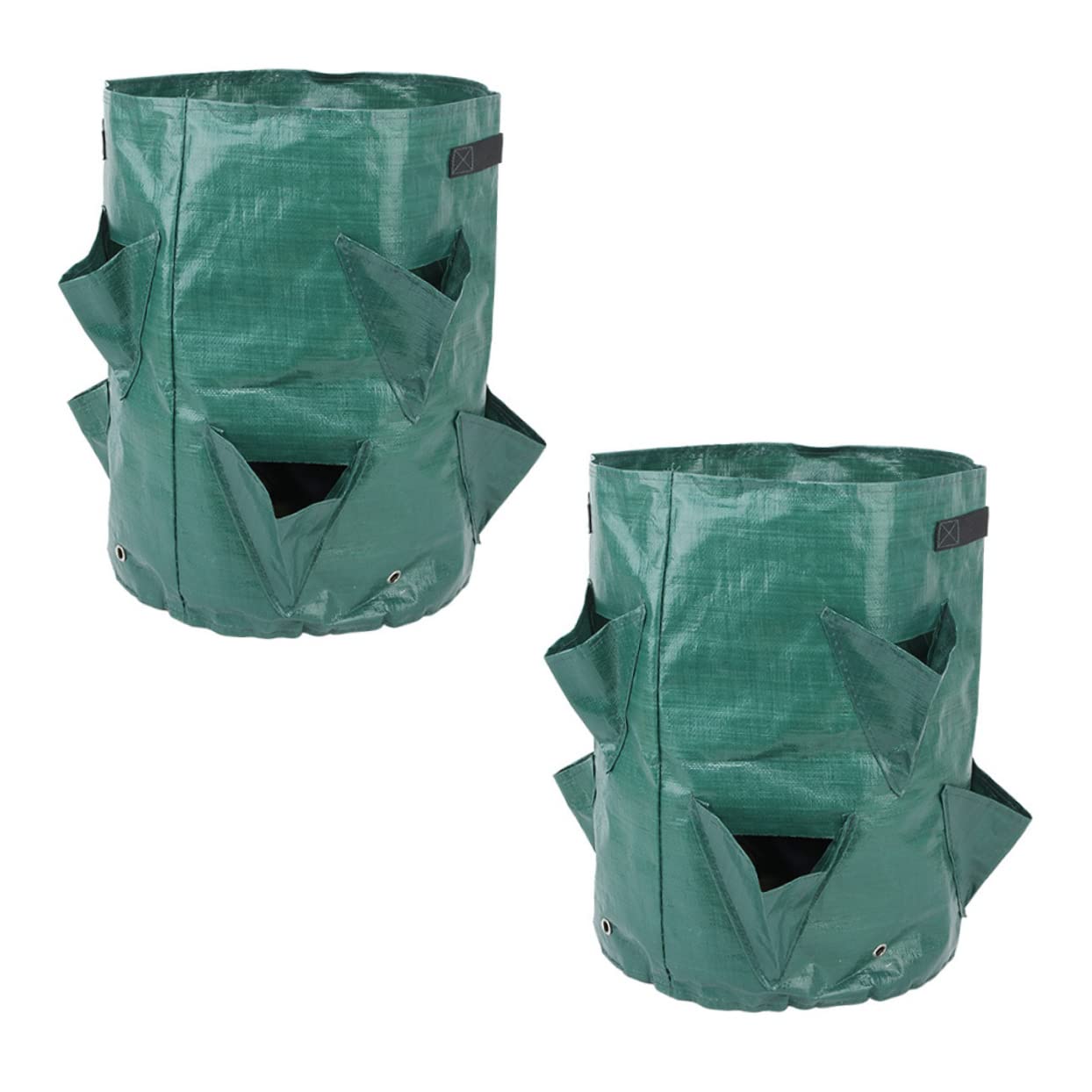 Toddmomy 2 Series Bolsa De Crecimiento De Plantas Colgante PE De Jardín Fresas Y Verduras 2 Piezas*2