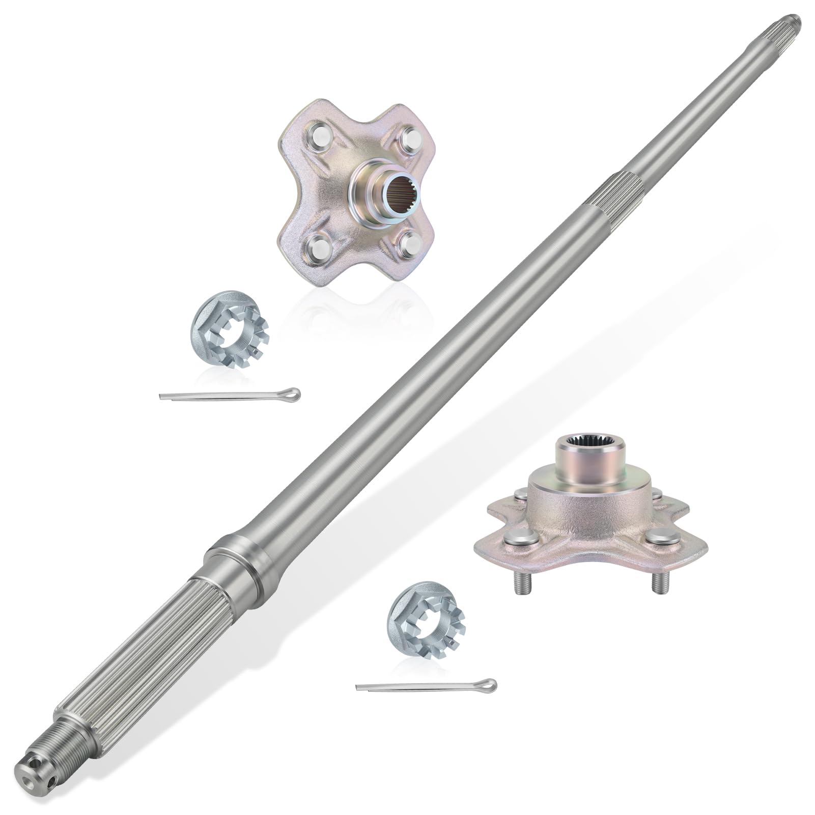 Amazon.com: M MATI Rear Axle Shaft & Rear Left&Right Wheel Hub for