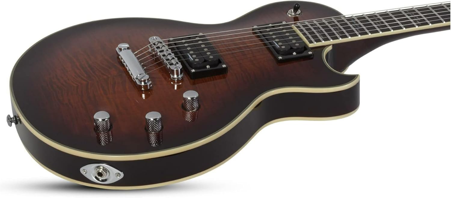 Schecter Solo-II Supreme Electric Guitar - Cat's Eye Black Burst