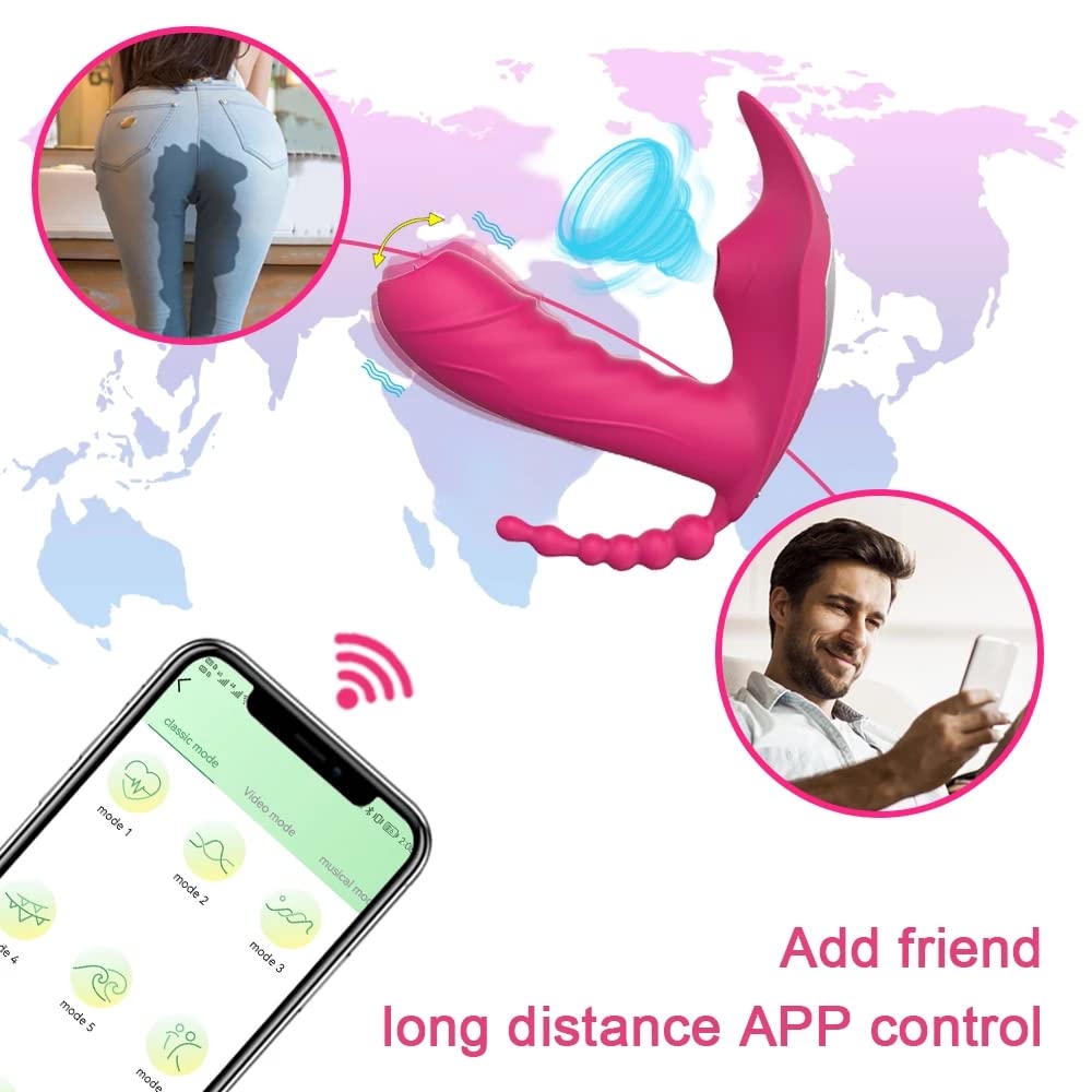 -Đilđo Massaggiatore Vîbrátore con Controllo Wireless con Control App, Stîmólạtórẹ Vîbràńtè Clidòrīdè Pūňtò Ġ Vạgînale, Vîbrátorí con Telecomando a Distanza
