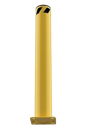 Miniatura 4 de Vestil BOL-42-5.5 Bolardo de seguridad de tubería de acero 42 In. x 5-1/2 In. amarillo