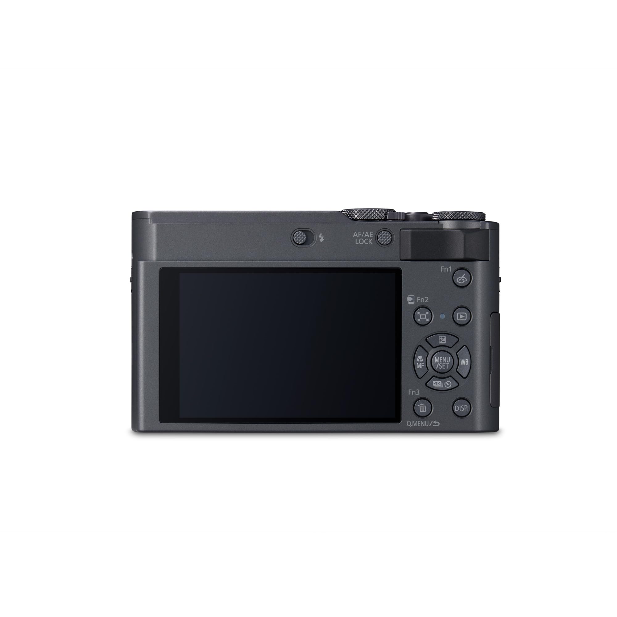 Panasonic LUMIX DC-TZ300E 20,1MP Reisezoom-Kamera, 15x Leica Optisches Zoomobjektiv, 1,0-Typ BSI-Sensor, 4K Video und Foto, 5-Achsen-Stabilisierung, Silber