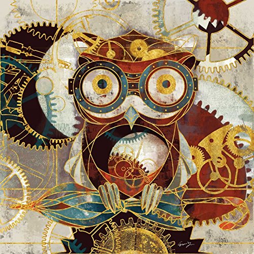 Affiche Jaune ESICS Automata Eric Yang Paysage Abstrait Déco Murale