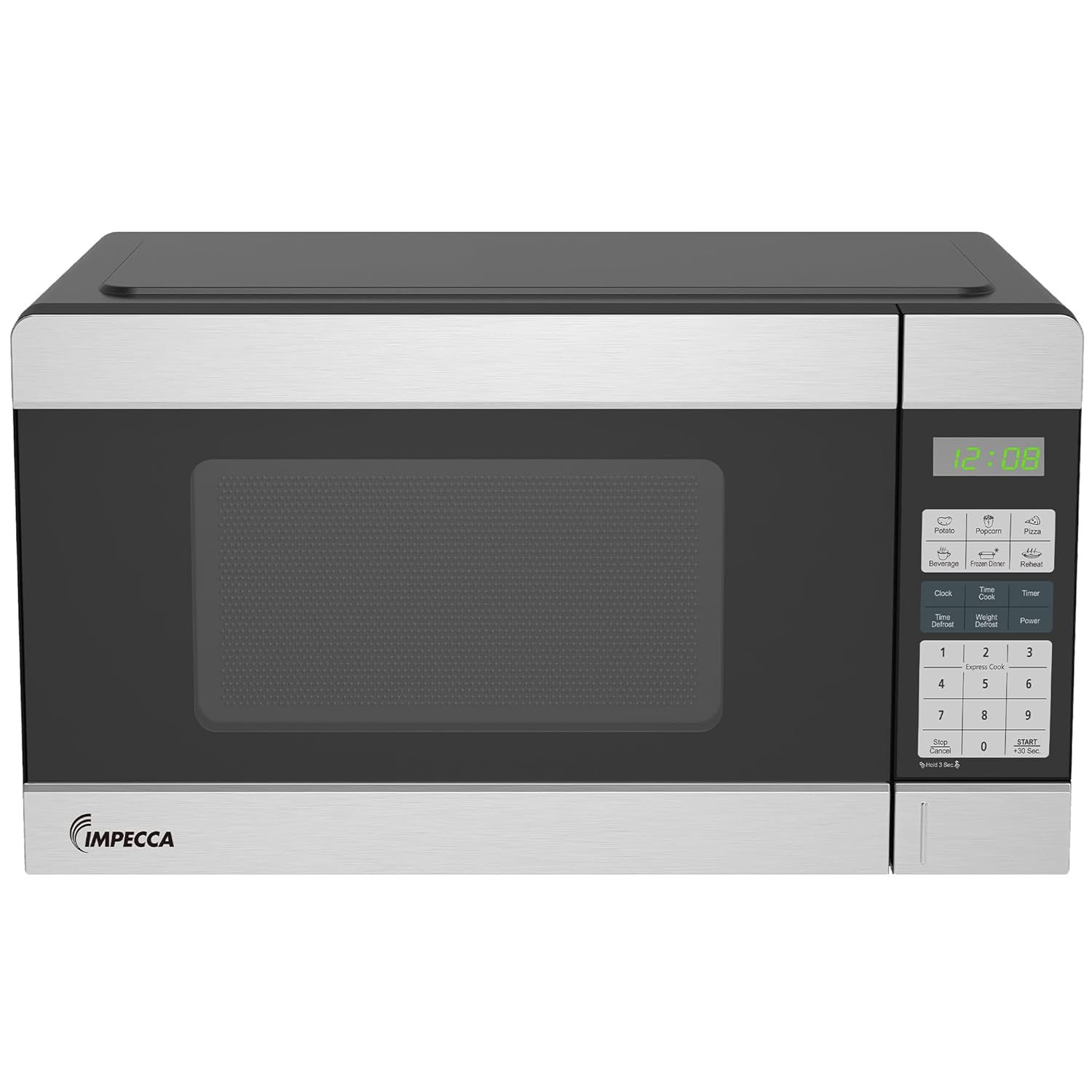Impecca Countertop Microwave 1000 Watts 1 1 Cu Ft - Microwave Oven with LED Light Child Lock -
