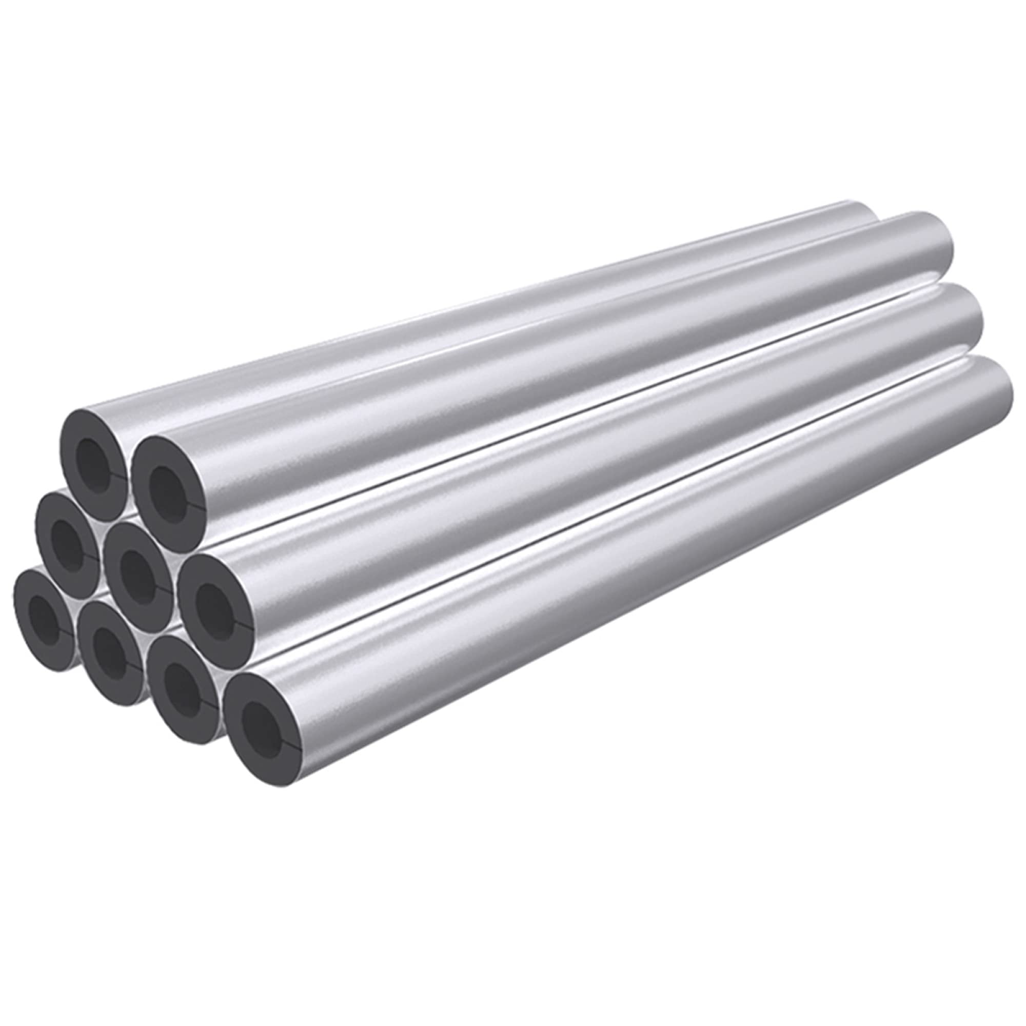 Autoadhesivo Aislamiento De Tubería Tubo De Aislamiento Para el Aislamiento Externo de Tuberías/Wall thickness 30mm / ID60mm