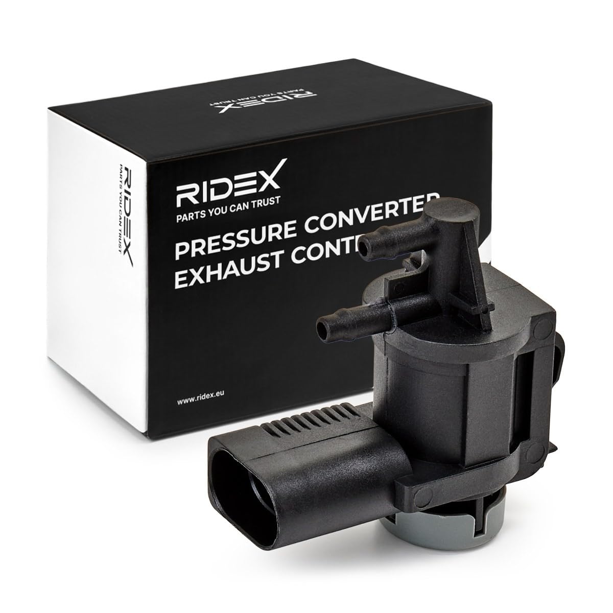 RIDEX 1134P0003 Transductor de presión control de gases de escape electroneumático Compatible con VW Polo V Hatchback 6R1, 6C1