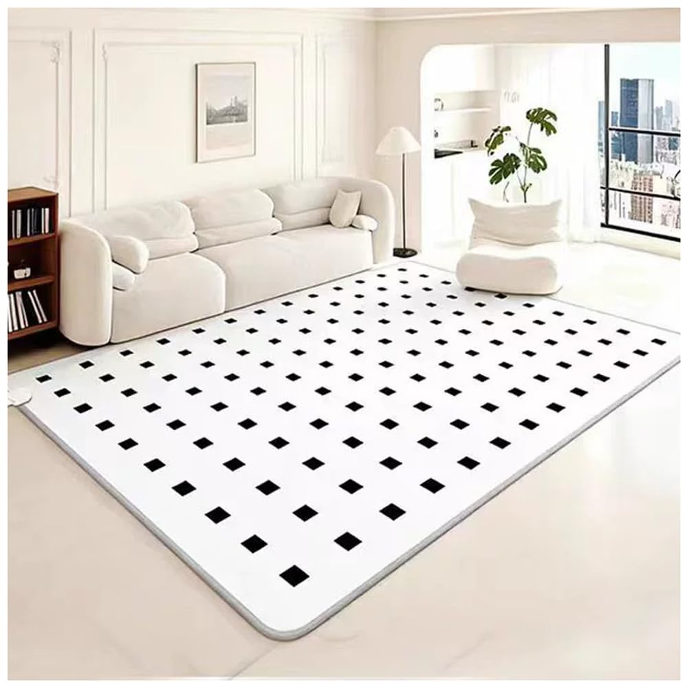 Tappeto riscaldato, tappeto riscaldato in grafene, tappeto elettrico chauffe pied, temperatura regolabile, tappetino riscaldante per piedi, tappeto riscaldato, per yoga, sotto la scrivania, D