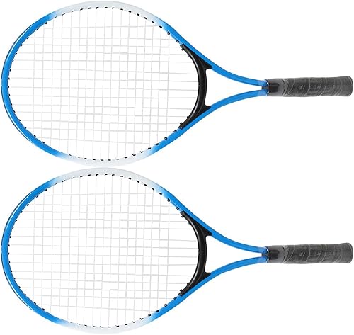 Miniatura 8 de Raqueta de tenis para niños, raqueta de tenis para niños, raqueta de práctica junior, accesorio de aleación de hierro, ligera, estable con pelota y