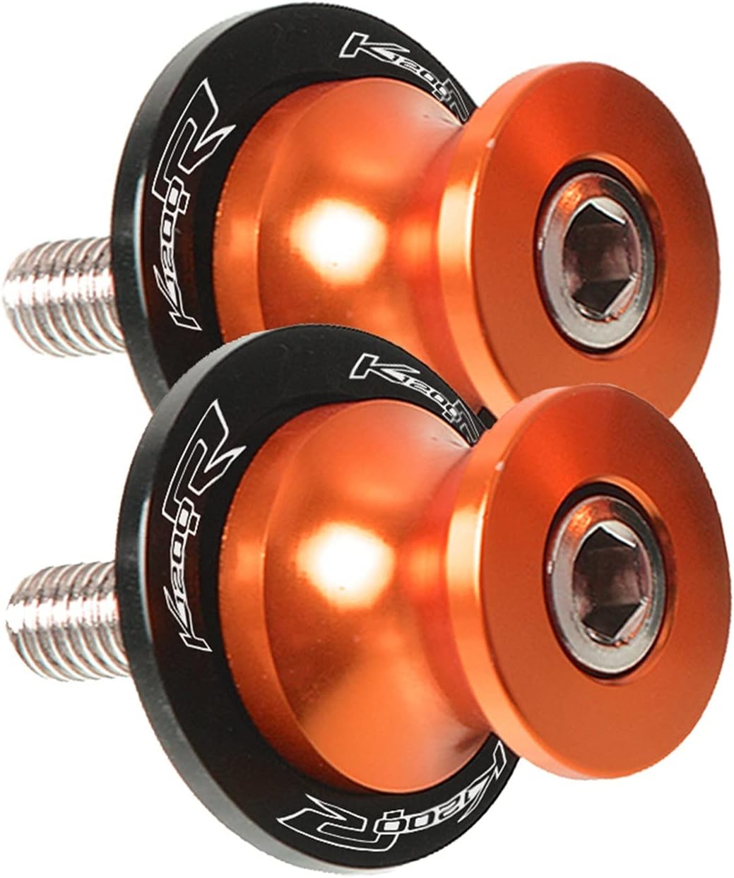 for BMW K1200R 2005-2008 K 1200R Sport 2006-2008 2007 Motorcycle Swingarm Sliders Spools Paddock Stand Bobbins Swing Arm Swing Arm Bracket Screw (Color : 6)