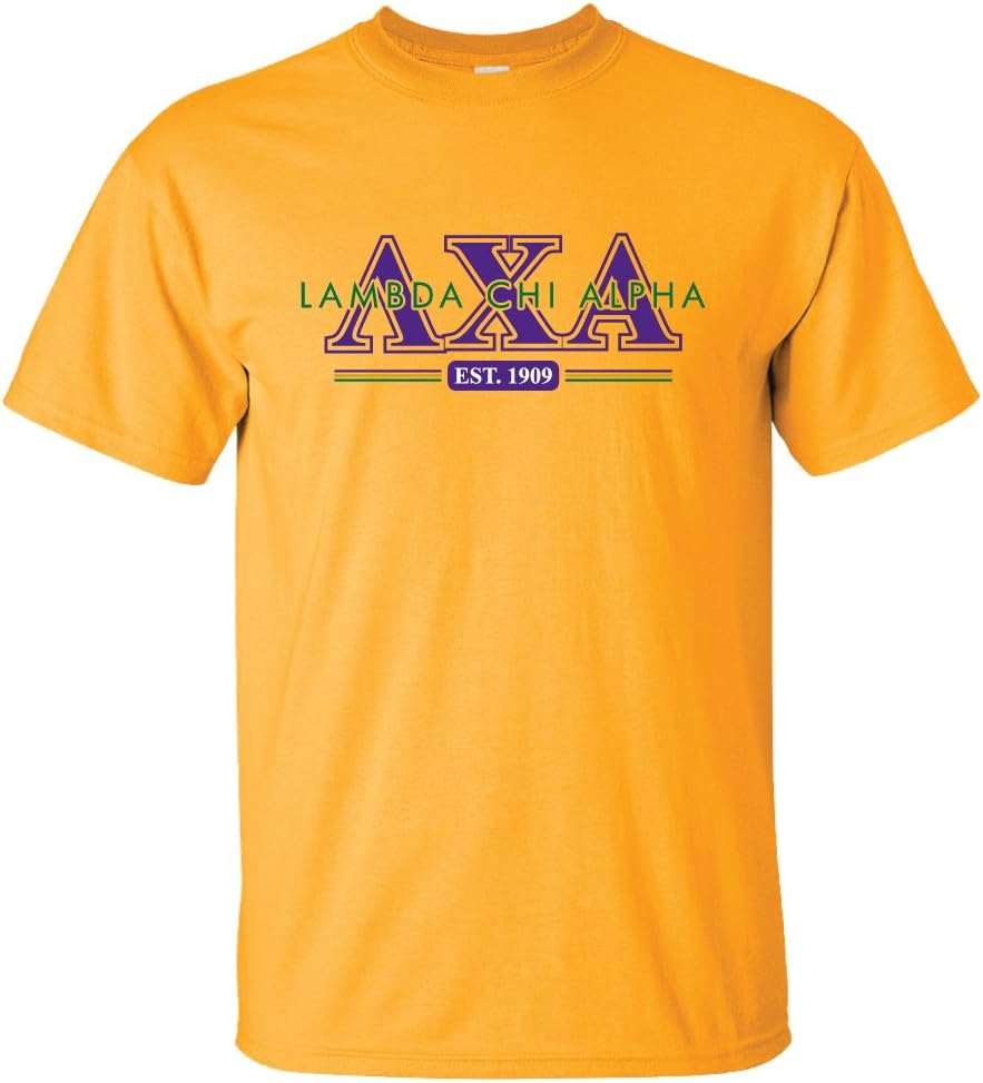 Lambda Chi Alpha Standard T-Shirt - Established 1909 Design